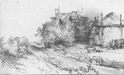 Farmstead with Adjoining House Rembrandt